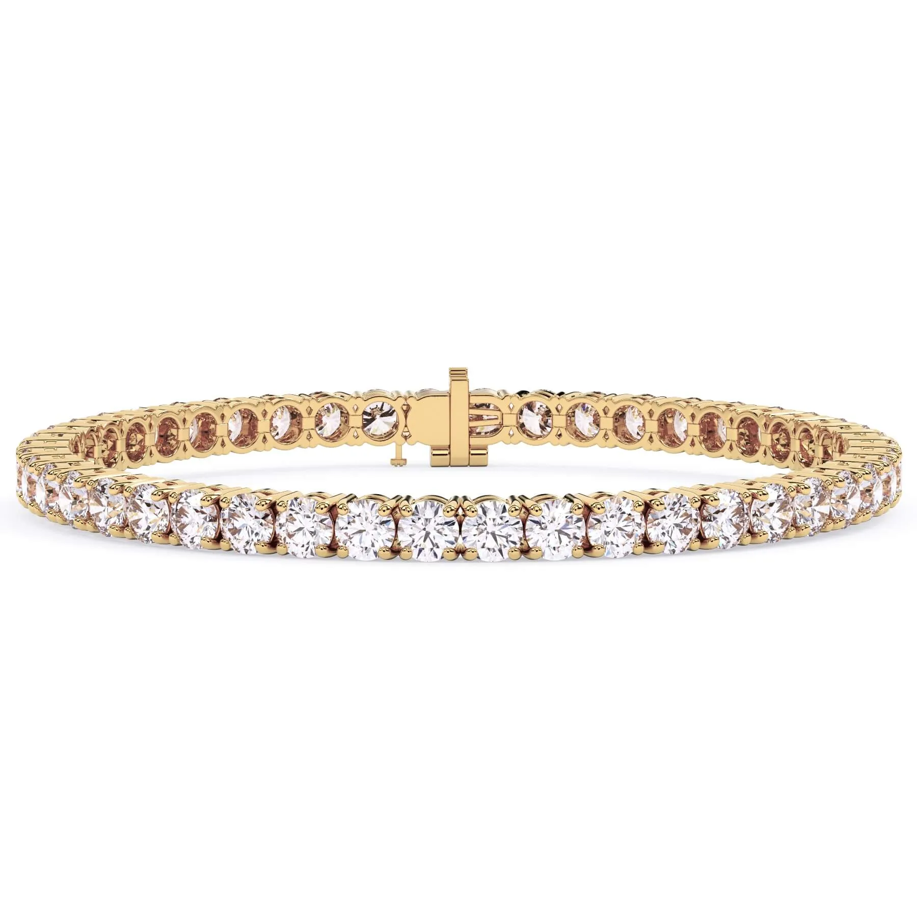 10 Carat Lab Grown Diamond Tennis Bracelet