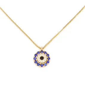 14KT Evil Eye Protector Necklace