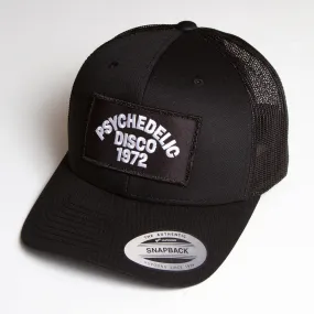 1972 Psychedelic Disco - Trucker Cap - Black