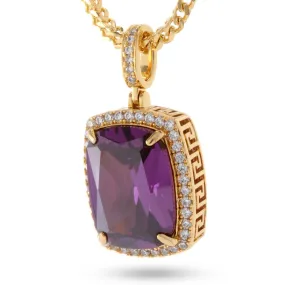 Amethyst Crown Julz Necklace