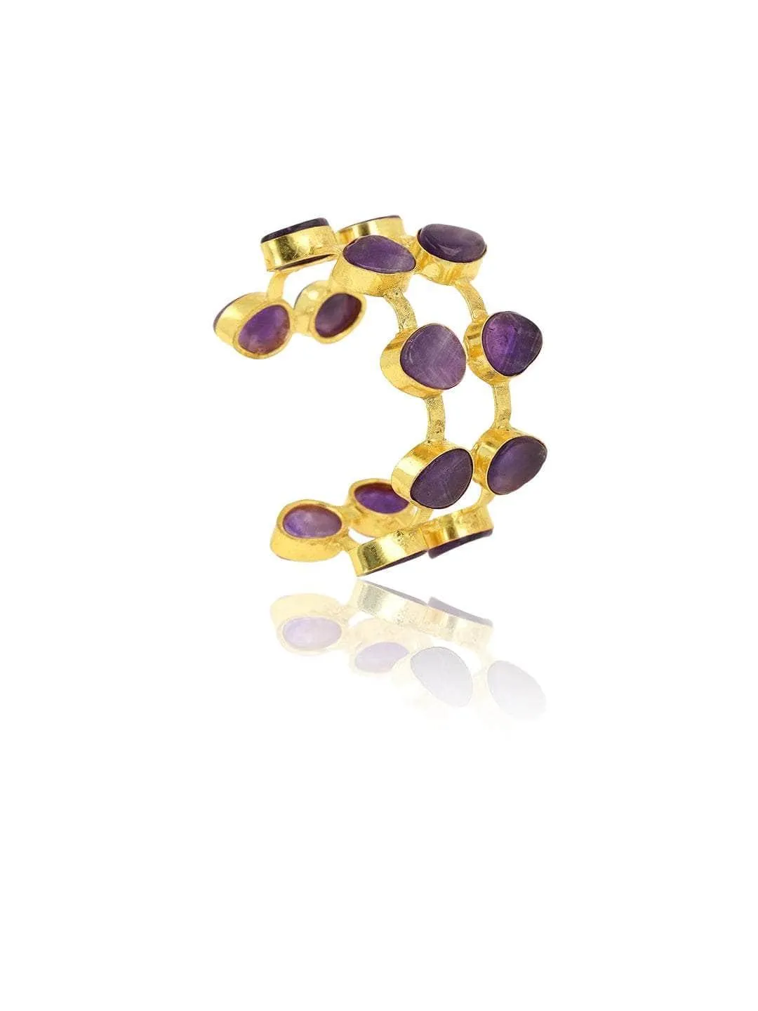 Ametrine Hand Cuff Violet