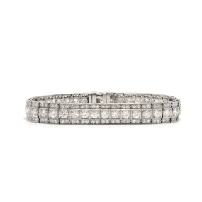 ART DECO DIAMOND TENNIS BRACELET