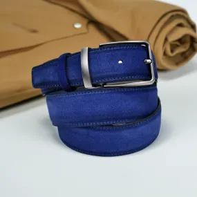 B13 Men's Soft Suede Leather Belt