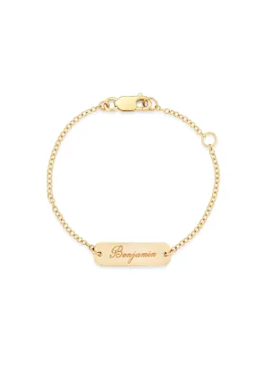 Baby Engraved ID Bracelet