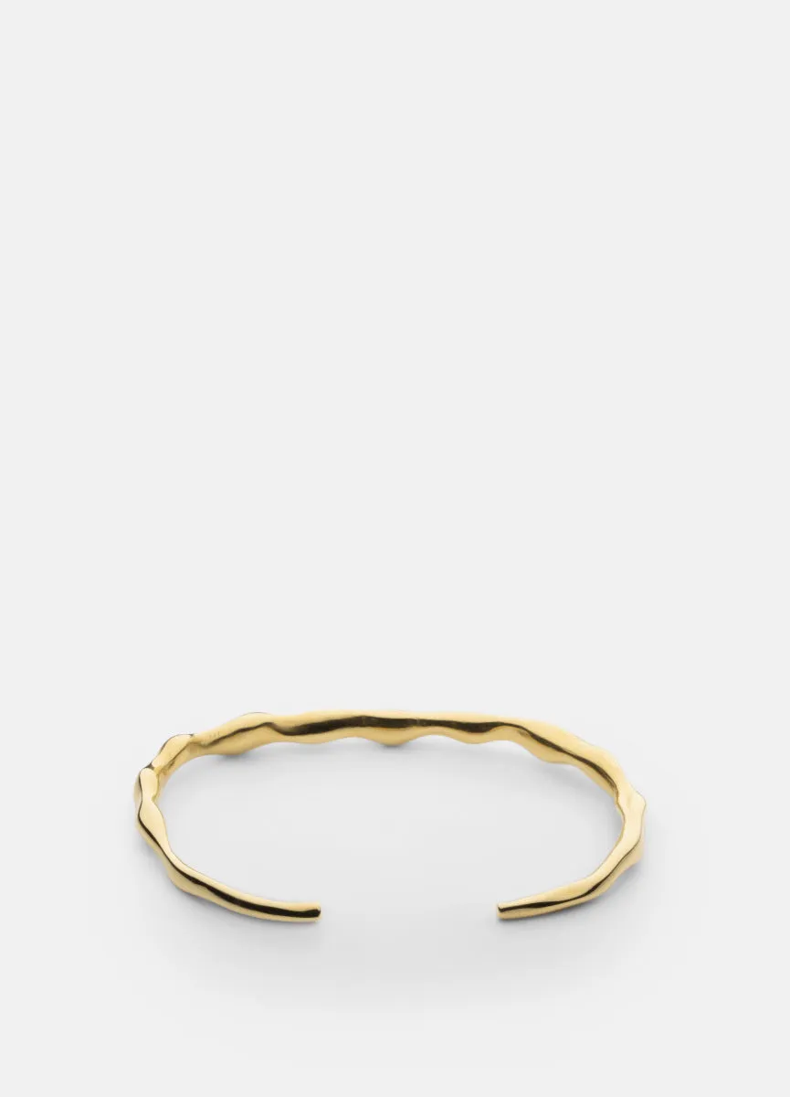 Bangle | Chunky Petit Cuff | Gold Plated