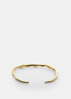 Bangle | Chunky Petit Cuff | Gold Plated