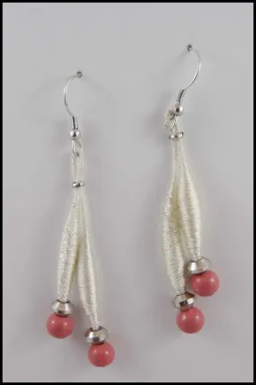 Bead Fabric Earrings