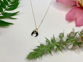 Black Horn of Dilemma Necklace