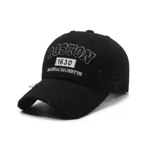 Boston Embroidery Adjustable Baseball Cap 波士頓刺繡可調式棒球帽 KCHT2432