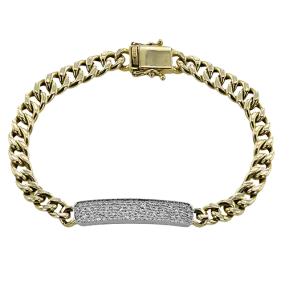 Bracelet in 18k Gold with Diamonds