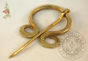 Brass Fibula Brooch Clasp