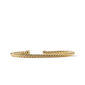 Cable Cuff Bracelet in 18K Yellow Gold