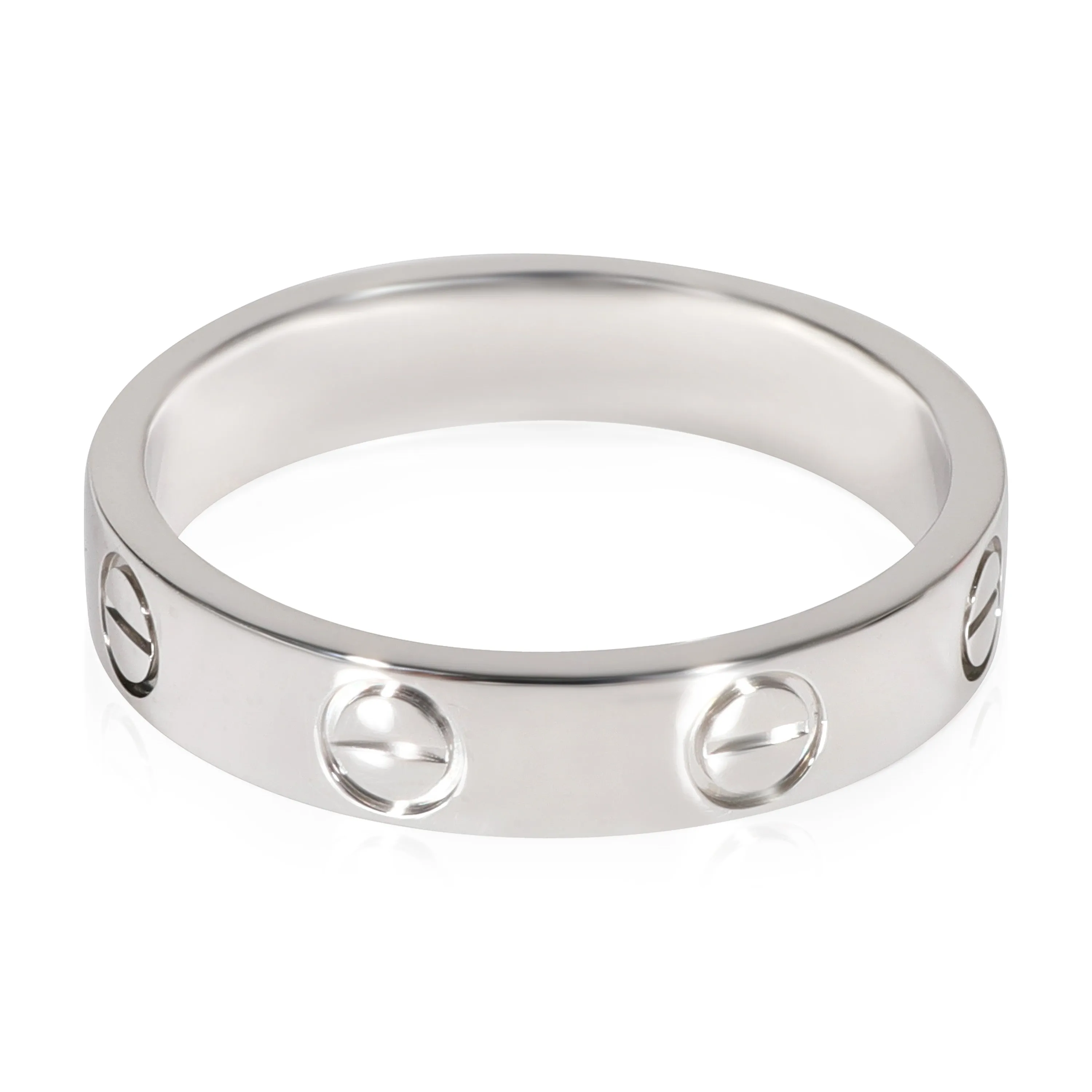 Cartier Love Wedding Band in 950 Platinum