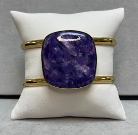 Charles Albert Alchemia - Charoite Cuff