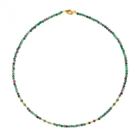 Cletra Ruby Zoisite Necklace - 83905086