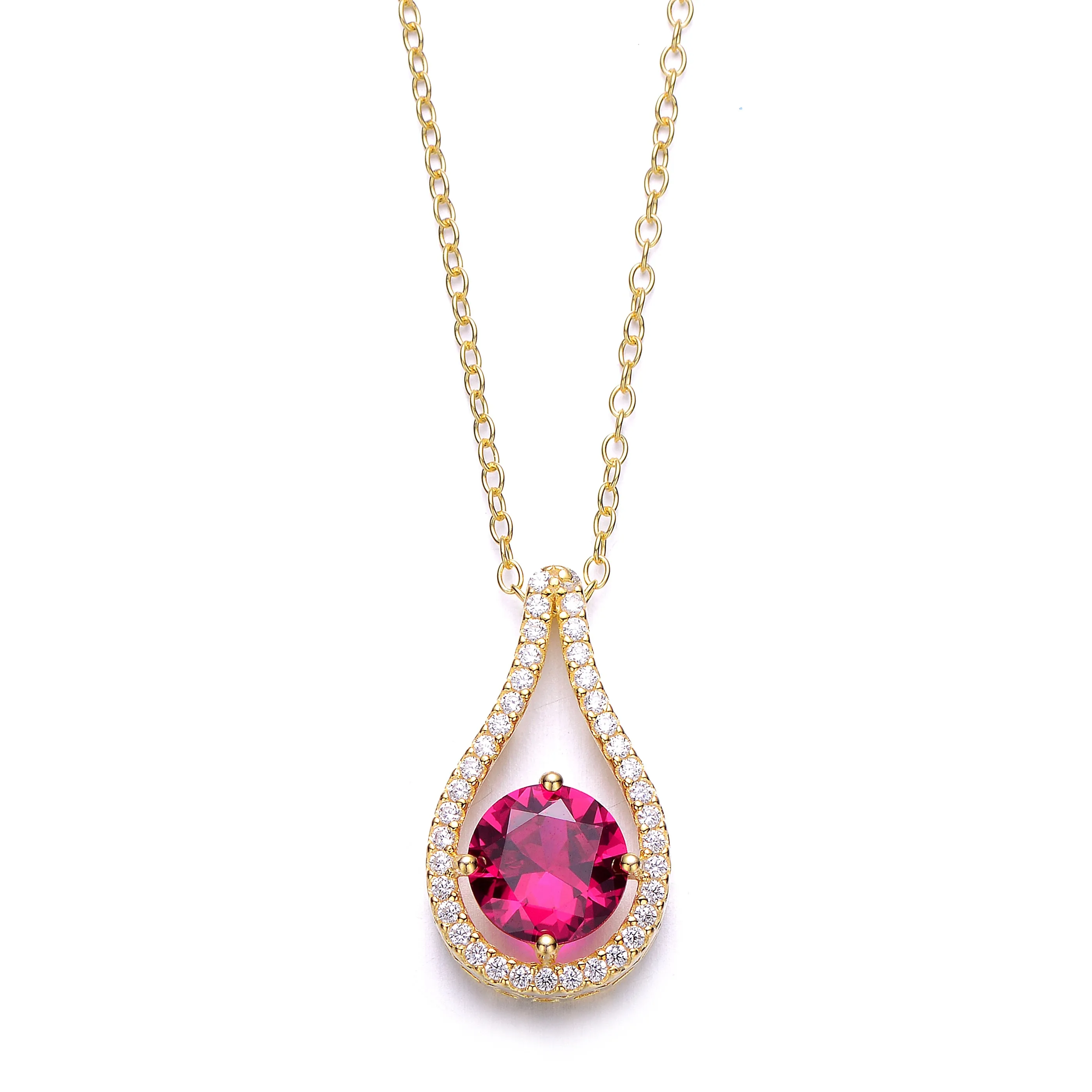 Constance Midi Bright Pendant Necklace