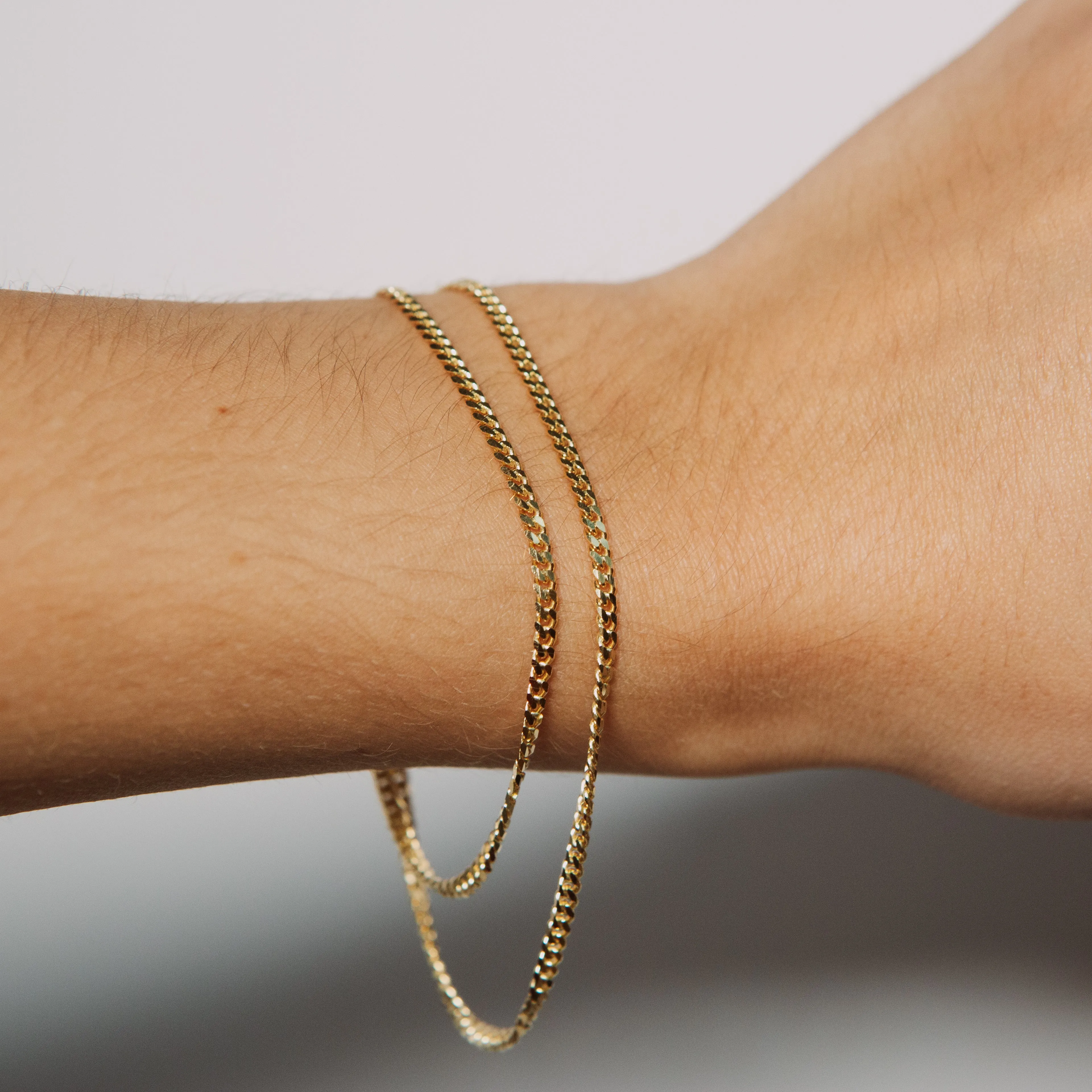 Cuban Chain Bracelet in Gold