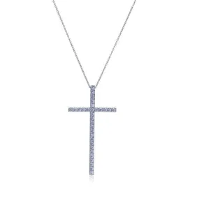 Diamond Cross Pendant Necklace