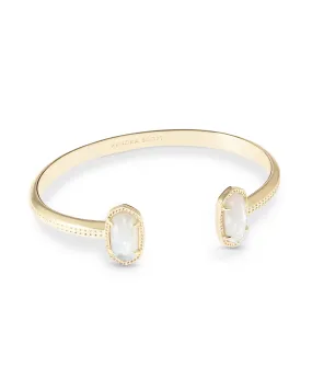 Elton Bracelet in Gold Ivory Mother of Pearl