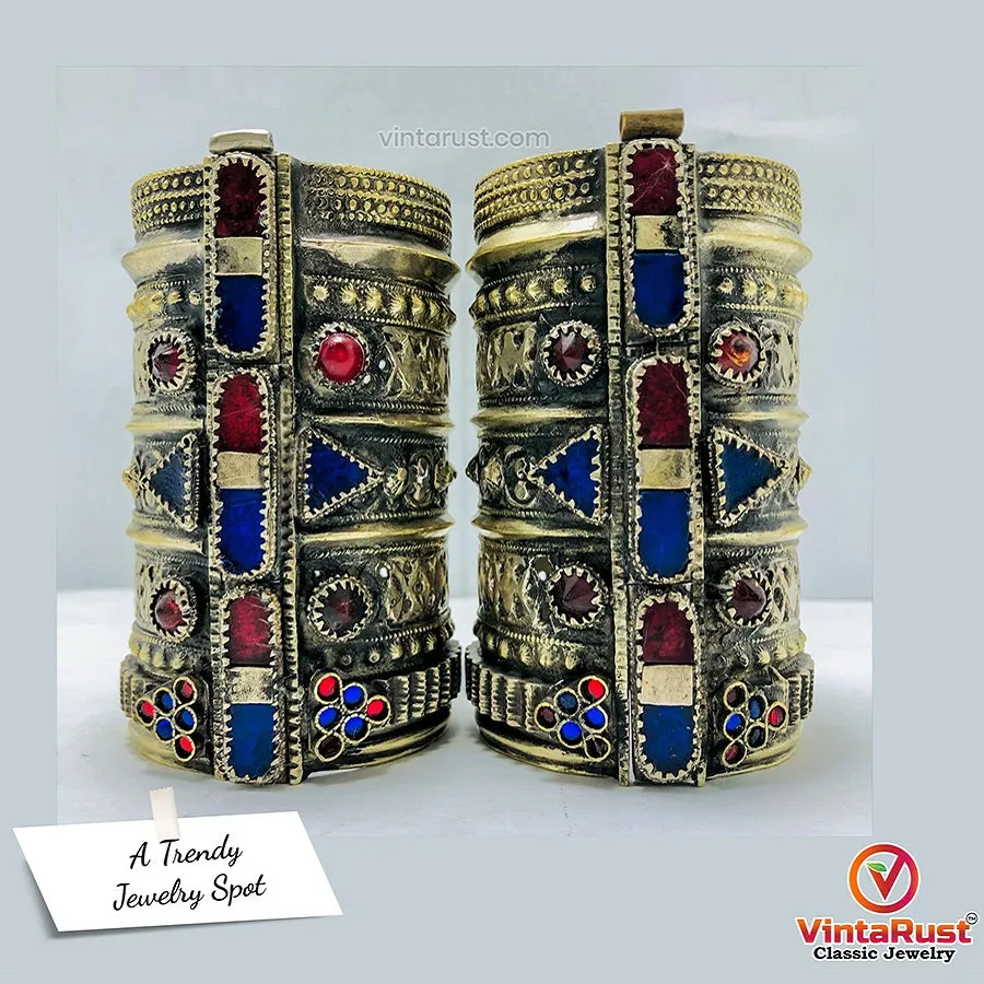 Ethnic Vintage Boho Style Handcuff Bracelet