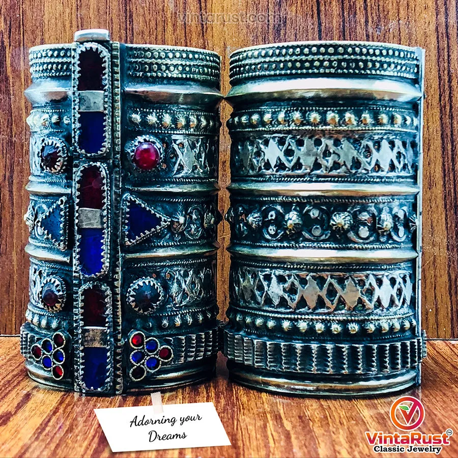 Ethnic Vintage Boho Style Handcuff Bracelet