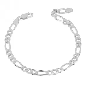 Figaro Chain 22cm Bracelet B5395