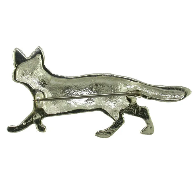 Fox Brooch