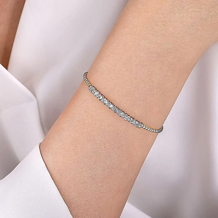 Gabriel & Co. Two-Tone Bujukan Diamond Bracelet