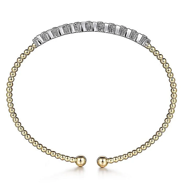 Gabriel & Co. Two-Tone Bujukan Diamond Bracelet