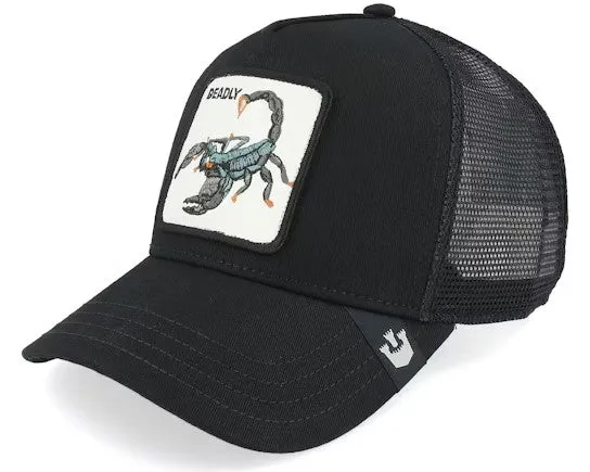 Goorin Bros - Animal Trucker Cap - Deadly Scorpion - Black