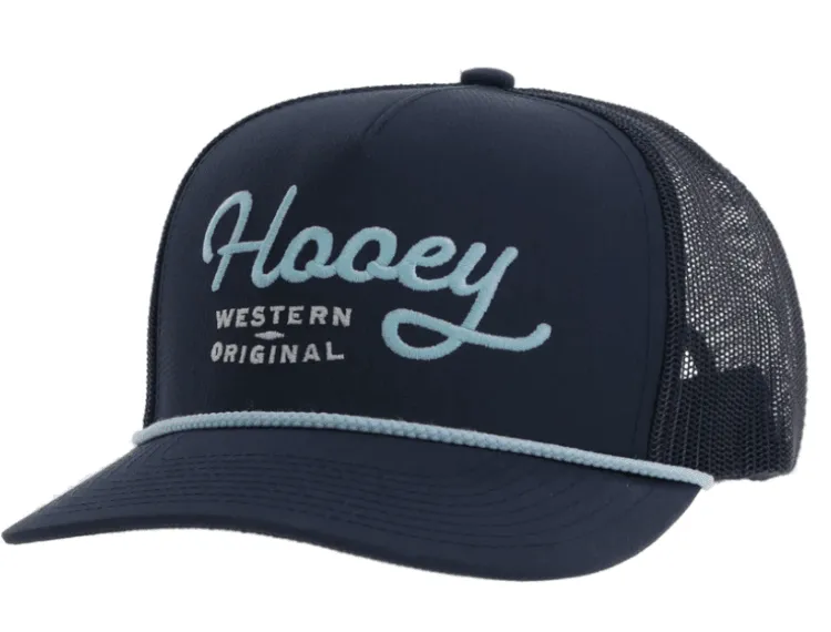 Hooey OG Navy Trucker Snapback Hat 2460T-NV