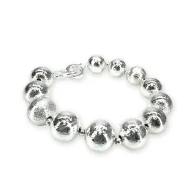 Jacquline Kent Platinum Pearl Bracelet