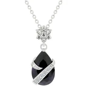 Jenn Wrrapped Amethyst CZ Pendant | 6.6ct