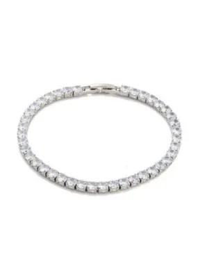 Jessie CZ Tennis Bracelet Silver 4mm