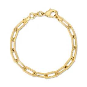 Joy Dravecky - Chunky Monaco Bracelet in Gold