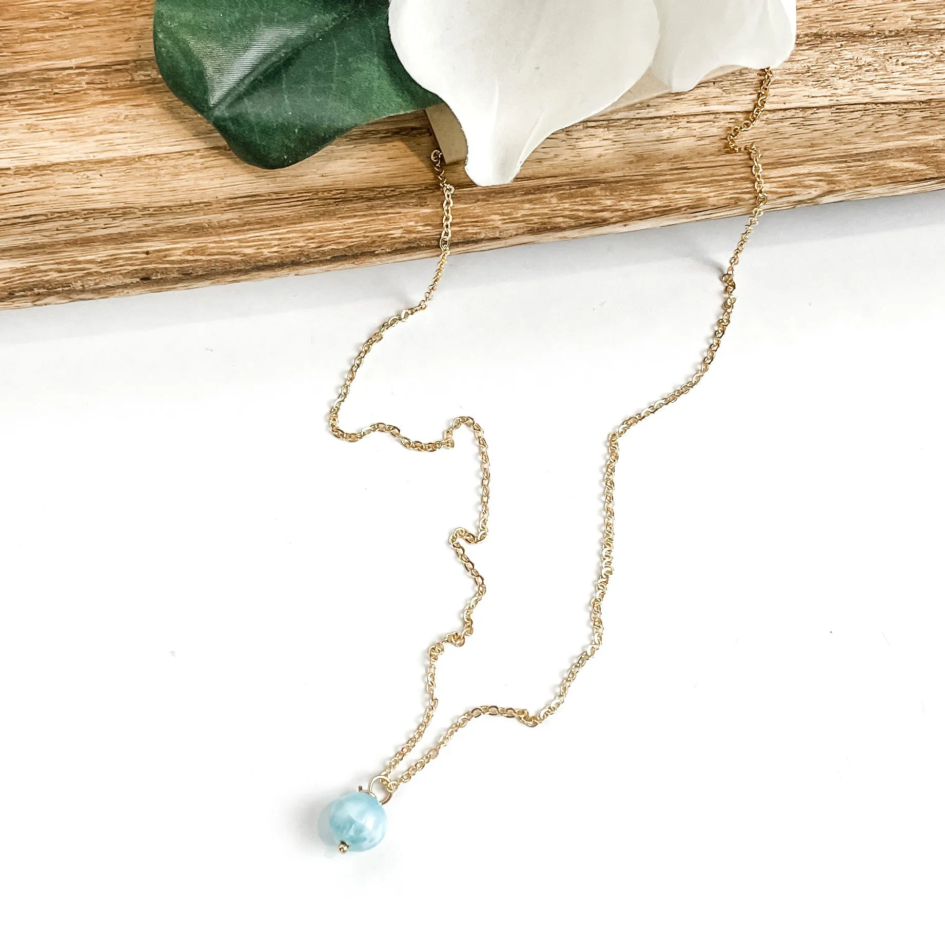 Larimar Necklace