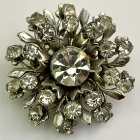 Late 50s/ Early 60s Rhinestone Brooch