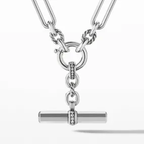 Lexington Chain Link Necklace with Diamonds