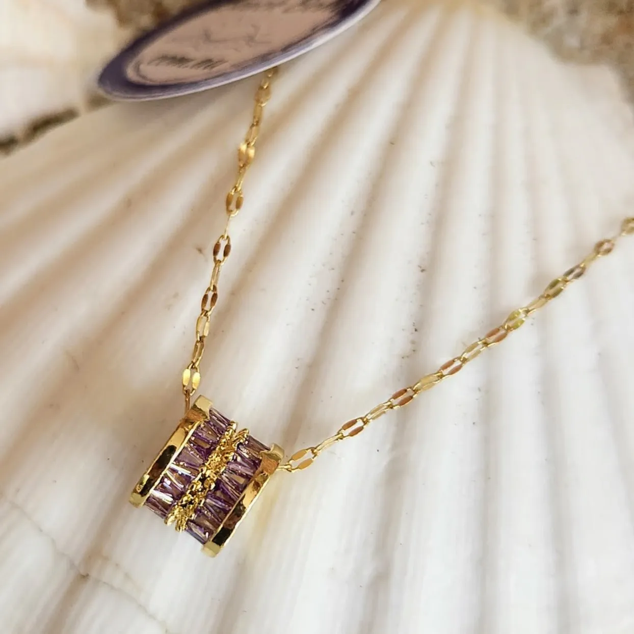 LOVE LOVE LOVE - CHARM WATERPROOF GOLD NECKLACE