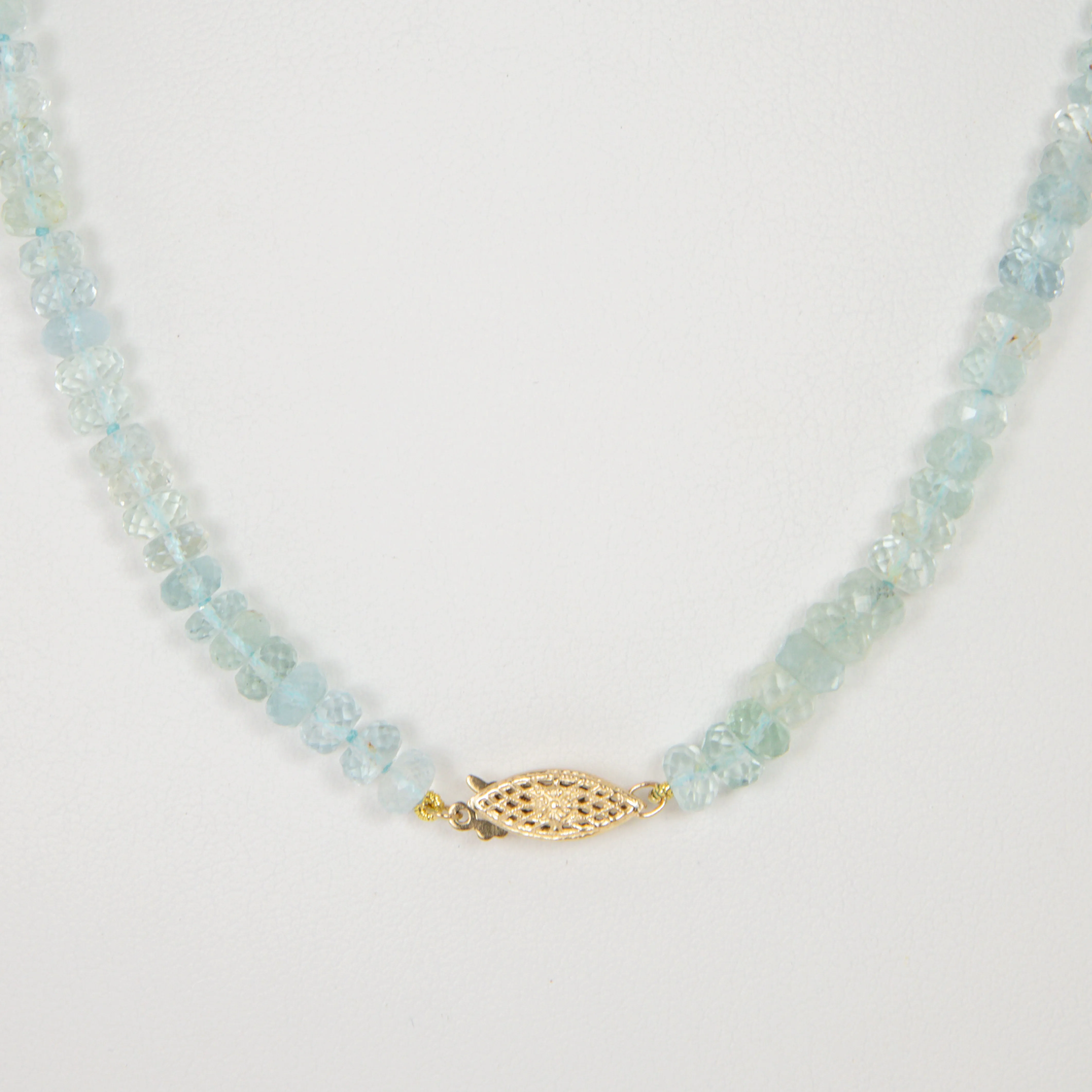 Mana Aquamarine Tahitian Pearl Necklace