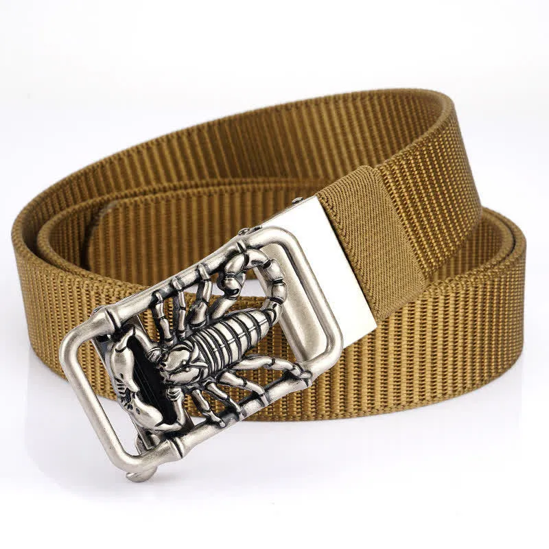 Men's King Scorpion Simple Nylon Belt