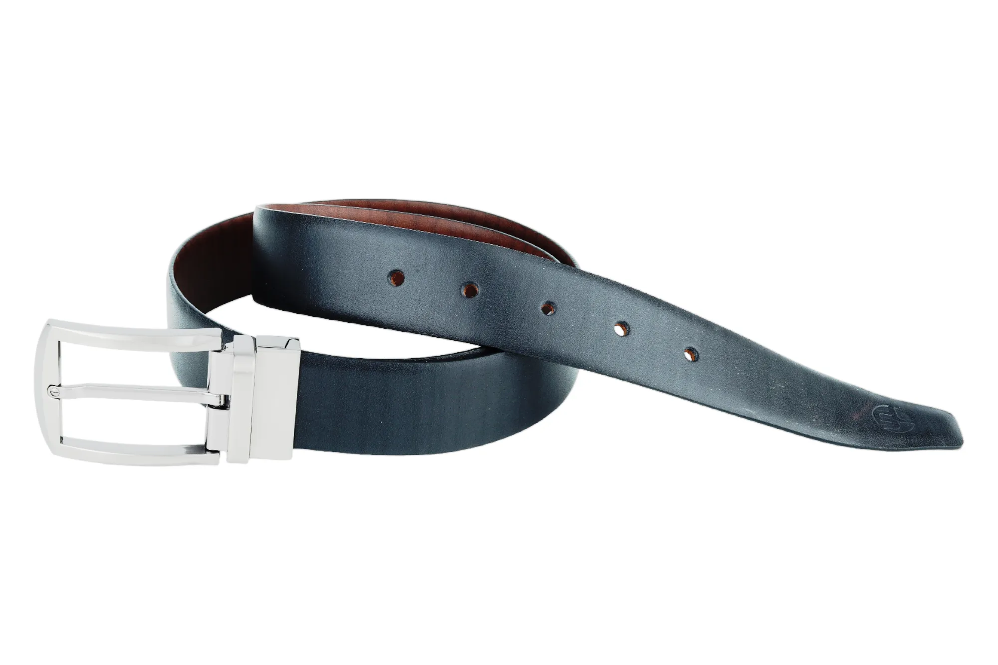 Mens Premium Reversible leather Formal Belt 57401