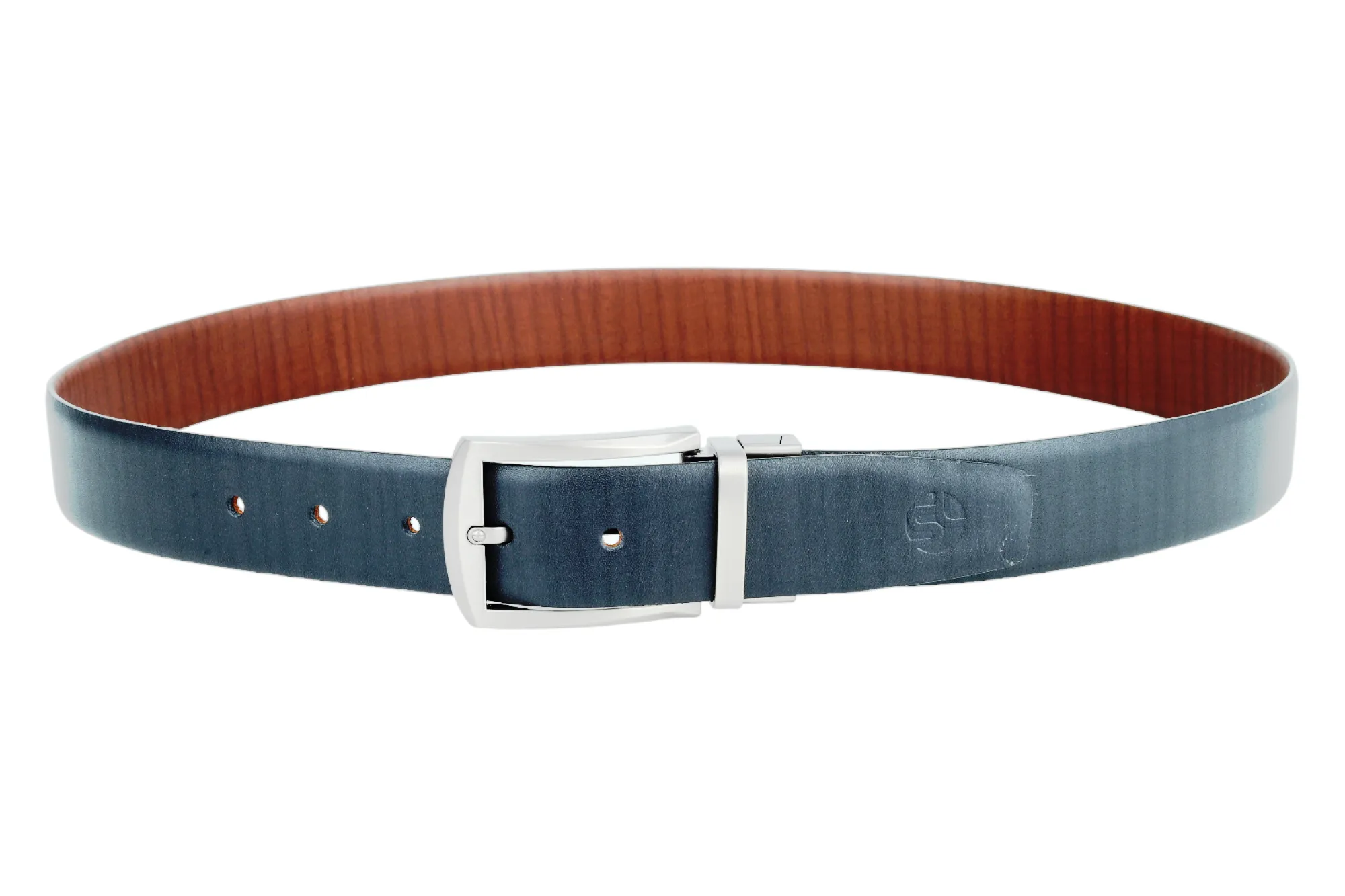 Mens Premium Reversible leather Formal Belt 57401