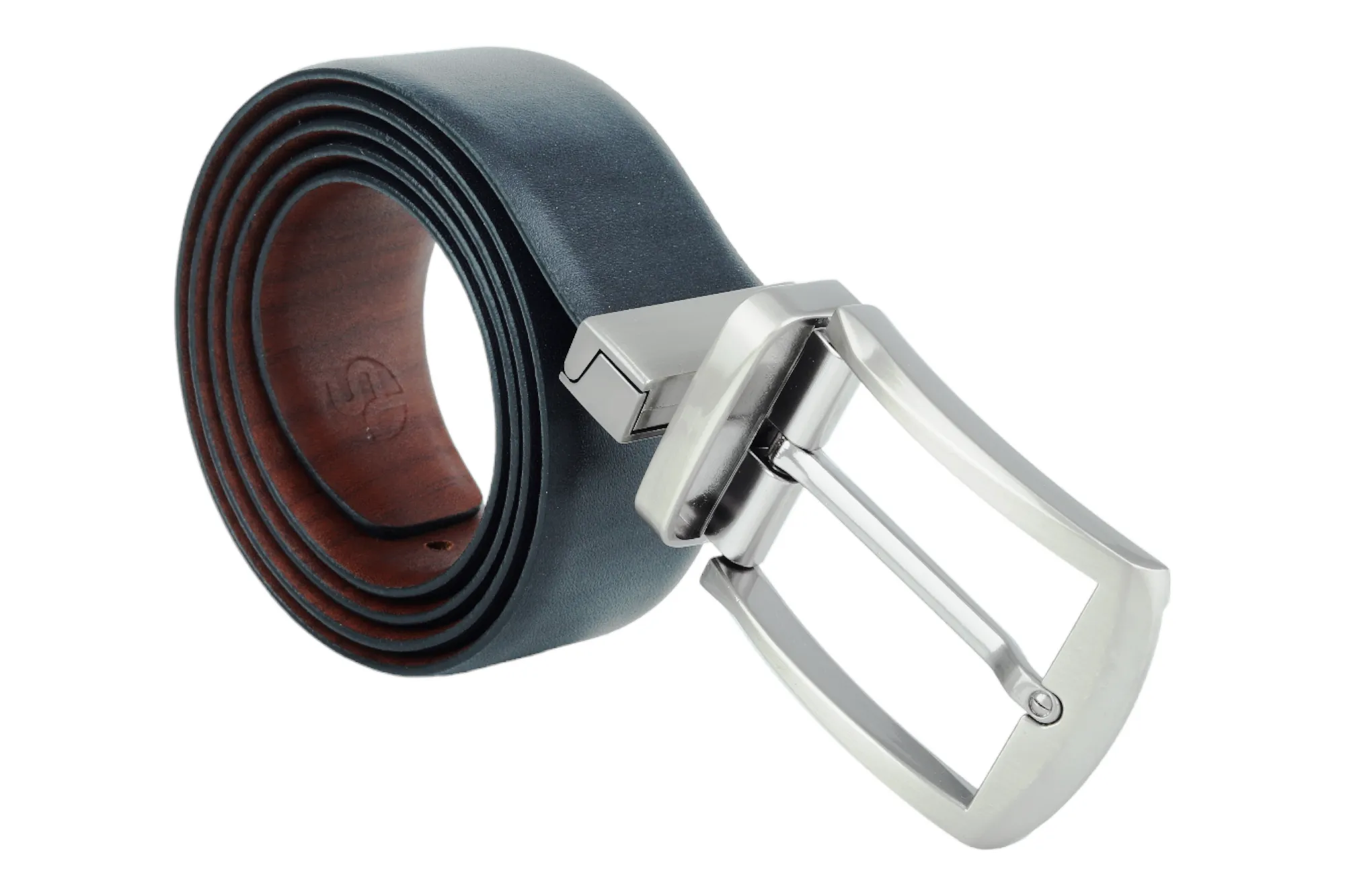 Mens Premium Reversible leather Formal Belt 57401