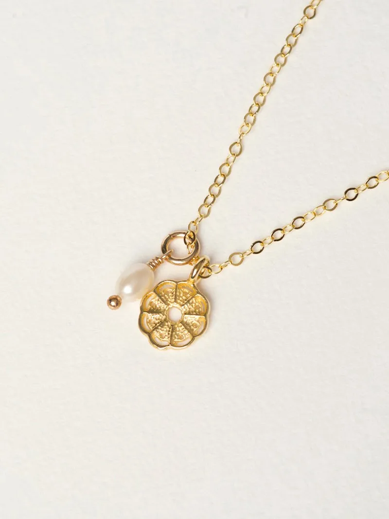 Mini Wild Necklace - Gold (all stones)