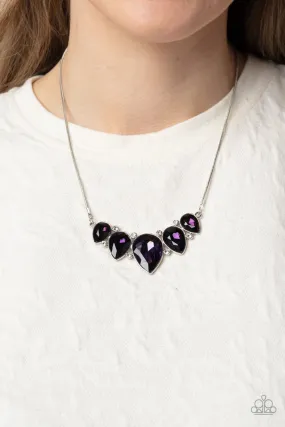 Necklaces Regally Refined - Purple N2058