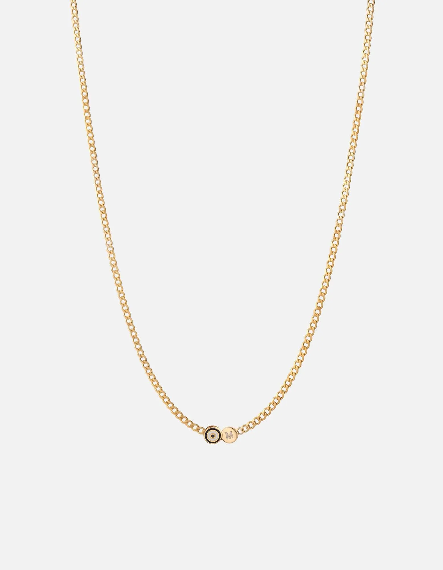 Opus Sapphire Type Chain Necklace, Gold Vermeil/Blue