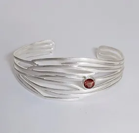 Oregon Sunstone "Serene" Bracelet Cuff