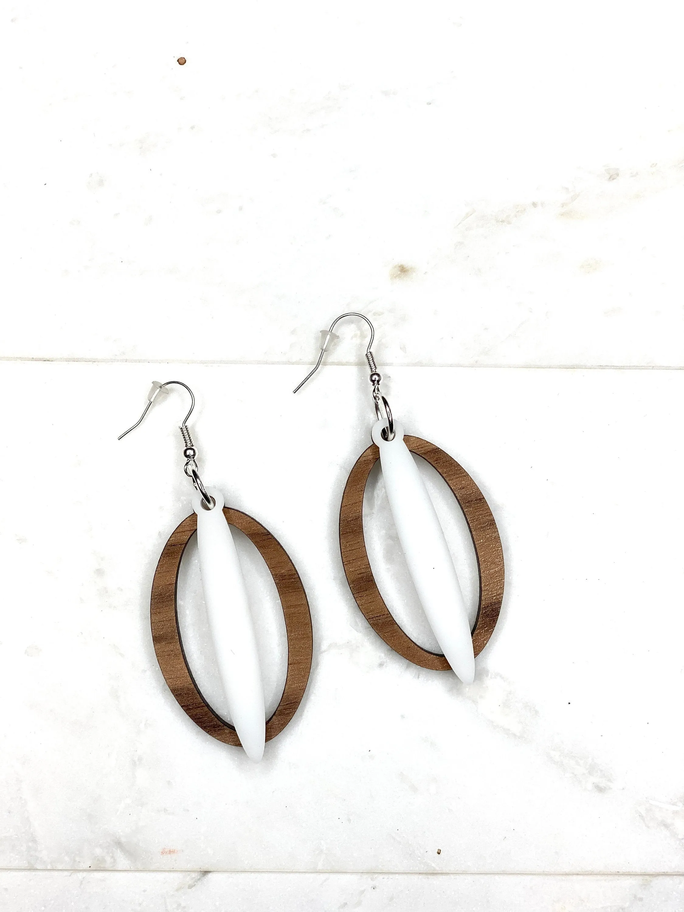 Oval Earring, Oversized Earring, Large Oval Earring, Statement Jewelry, Boho Earring