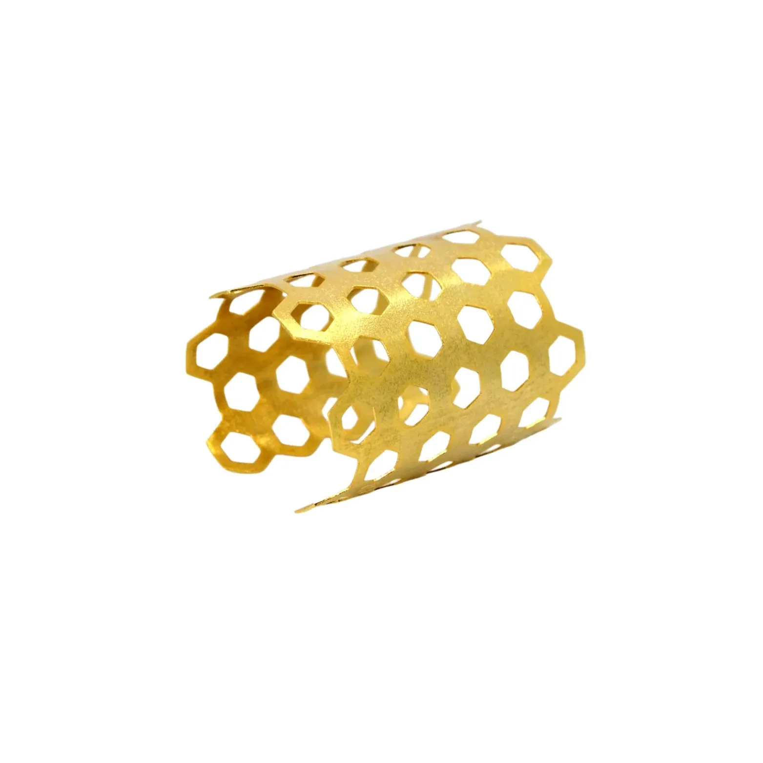 Paola Baella Hexagon Cuff Bracelet 6010